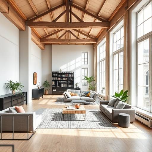 Loft spacieux et moderne dans le quartier de Saint-Germain-des-Prés.